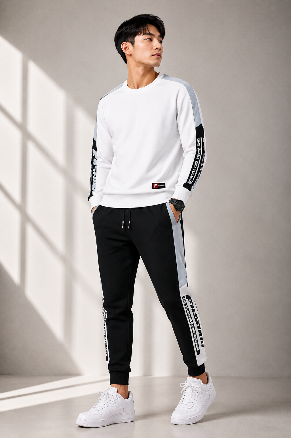 Cotton Tshirt and Trouser Set