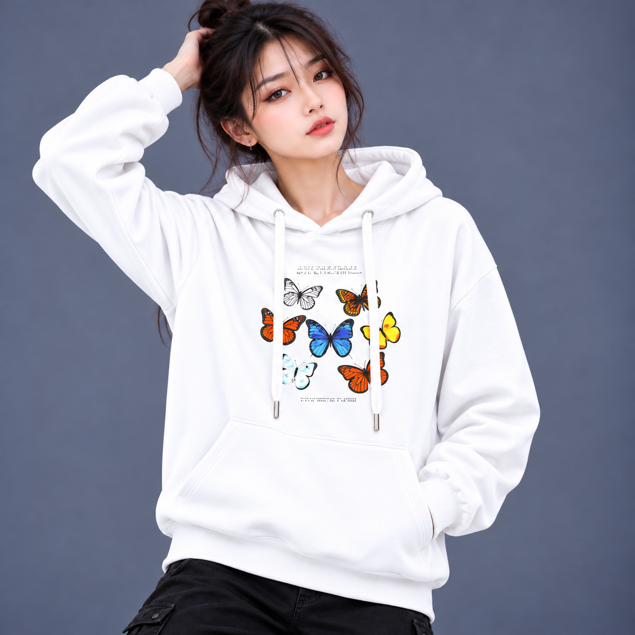 Premium Stylish Ladies Hoodie