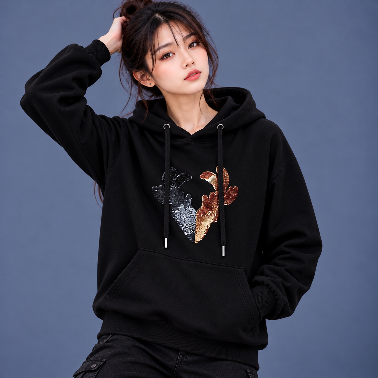Premium Stylish Ladies Hoodie