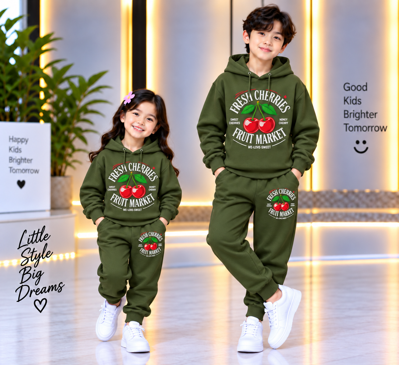 100% Export Quality Baby and Girl Combo set